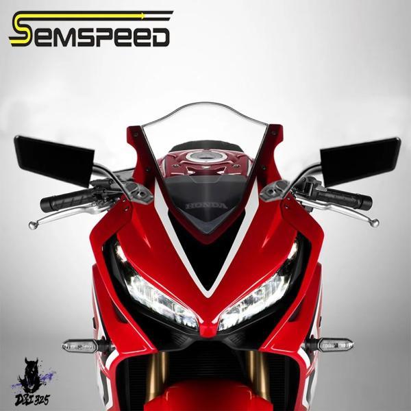 互換品  保護バイク バイク ミラー フロントミラー 回転ミラーcbr250r cbr300r cbr500rcbr600rcbr650r._4