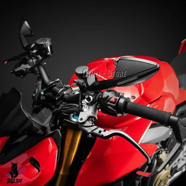 互換品 バイクストリートファイター V4 統合ウィンカーミラーバック