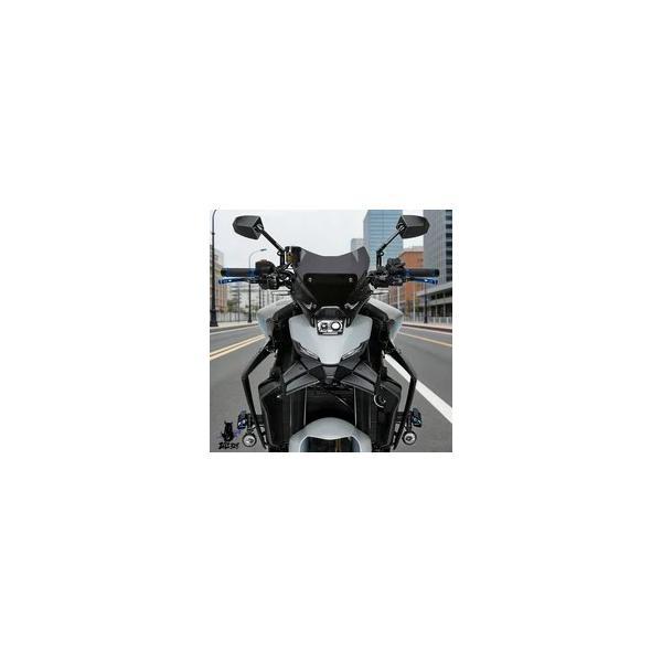 互換品  ヤマハ MT-09 MT09 SP 2024 2025 バイクアクセサリー フロントダウンフォーススポイラーウィングレット フロントスポーツネイキッド._3
