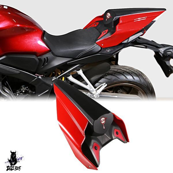 互換品 オートバイ 助手席用 リアフェアリングカバー ホンダ cb650r cbr650r 2019-2022 社外製.
