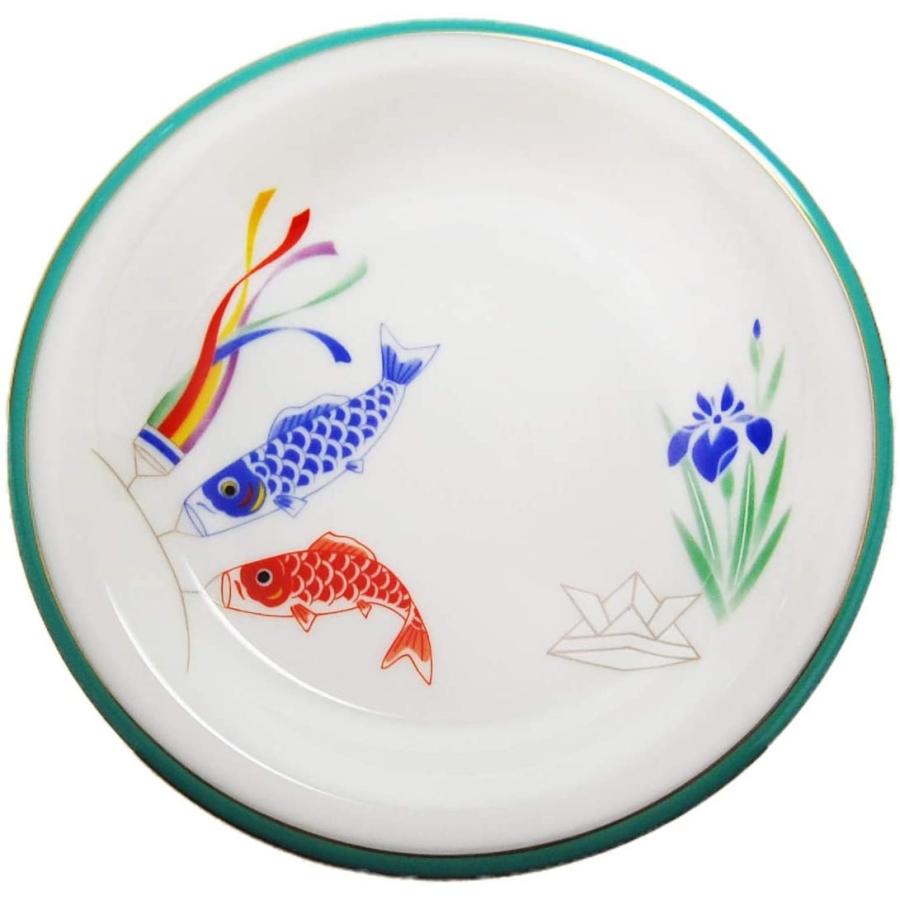 香蘭社 月ごよみ 銘々皿セット 5個 直径14.5cm×高さ2cm 有田焼 日本製