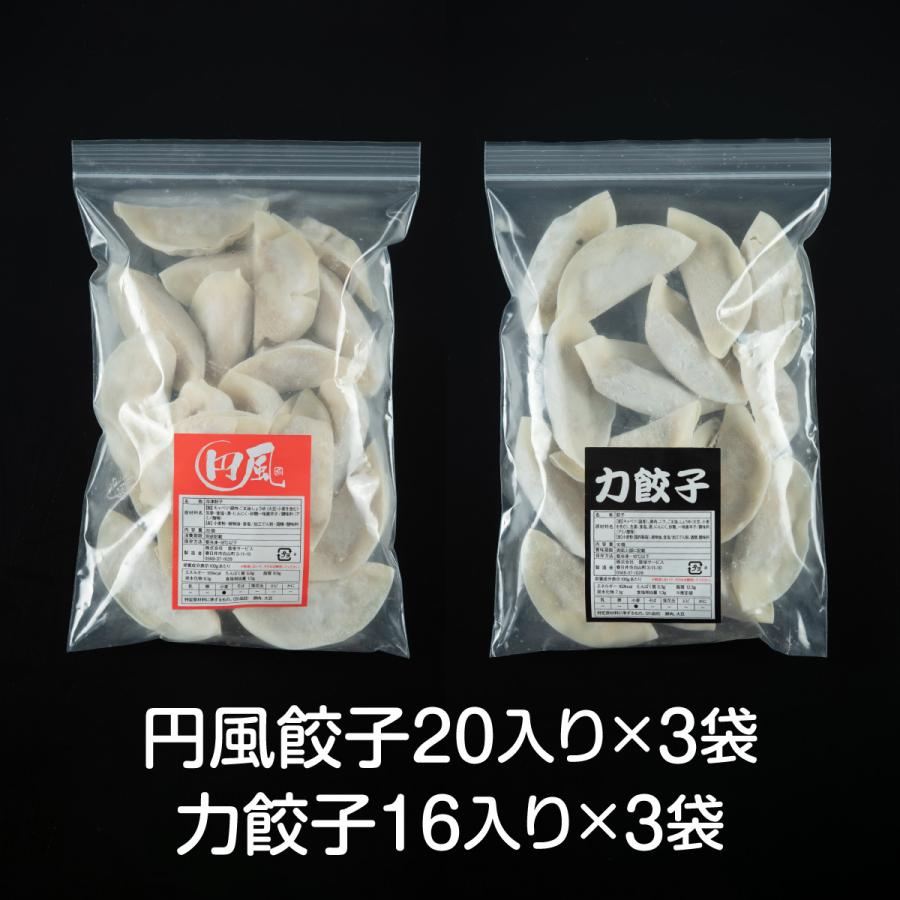 餃子満喫セット 円風餃子60個 力餃子48個 中華 取り寄せ ギフト 時短