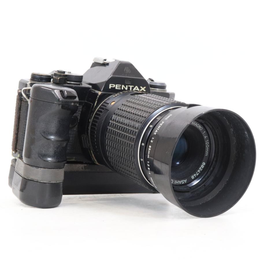 ペンタックス MX 一眼レフ カメラ smc PENTAX-M MACRO F4 100mm 動作確認済 【中古】 / 10950 YMREの画像
