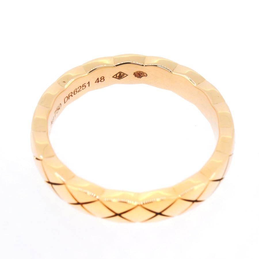 COCO CRUSH CHANEL シャネル ココクラッシュ ミニ リング 指輪 K18PG  