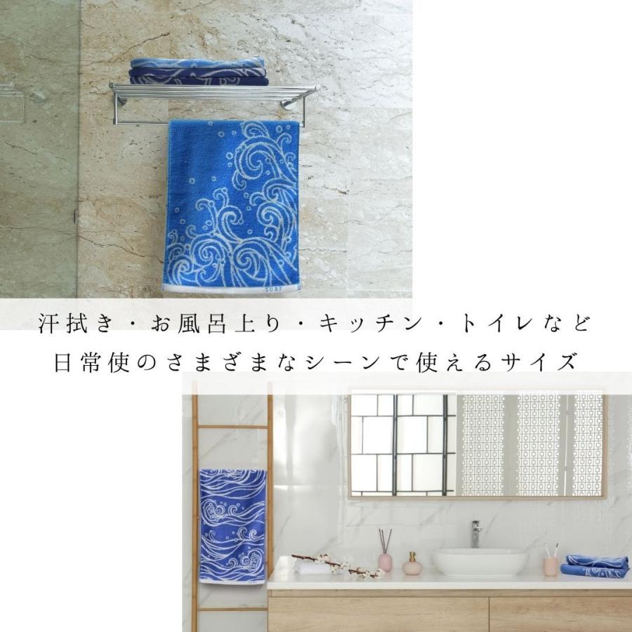 ギフトセット 今治タオル フェイスタオル１枚 波柄｜enrich-towel｜02