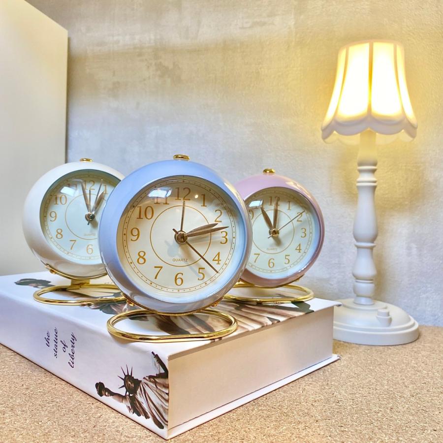 目覚まし時計　おしゃれ　アナログ　アラーム　シンプル　レトロ |  | 04