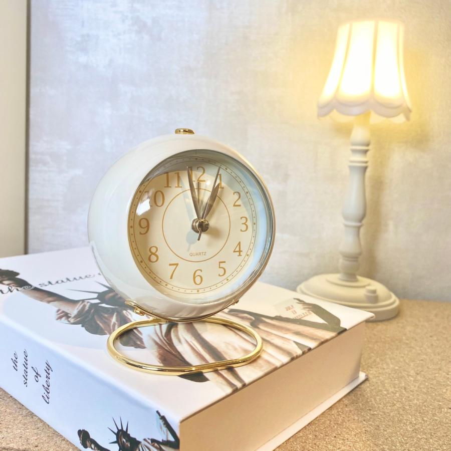 目覚まし時計　おしゃれ　アナログ　アラーム　シンプル　レトロ |  | 06