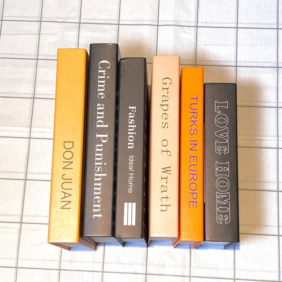 インテリア 本 飾り ダミーブック 洋書 おしゃれ インテリアブック 撮影 E Enrichup 通販 Yahoo ショッピング