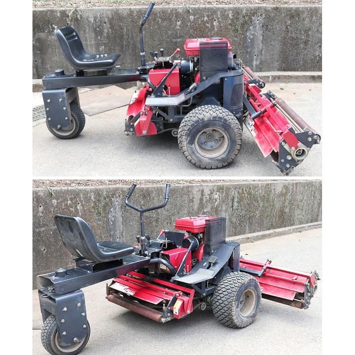 共栄社 乗用芝刈機 LM184 ガソリンエンジン 3連リールモア 共栄社 乗用芝刈機 LM184 ガソリンエンジン 3連リールモア