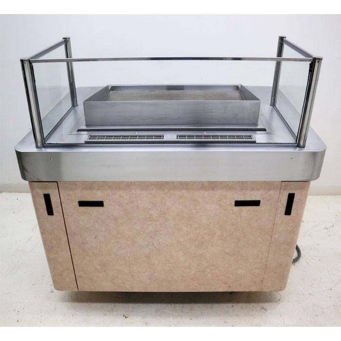 SHINPO シンポ ニチワ 電気グリドル式 ステーキワゴン 無煙調理ワゴン