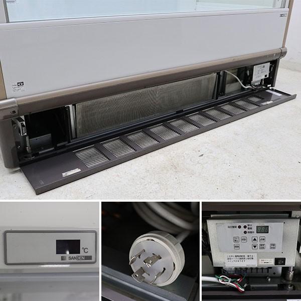 サンデン 両面平型 冷凍ショーケース オープンケース SPAL-068GZB-B