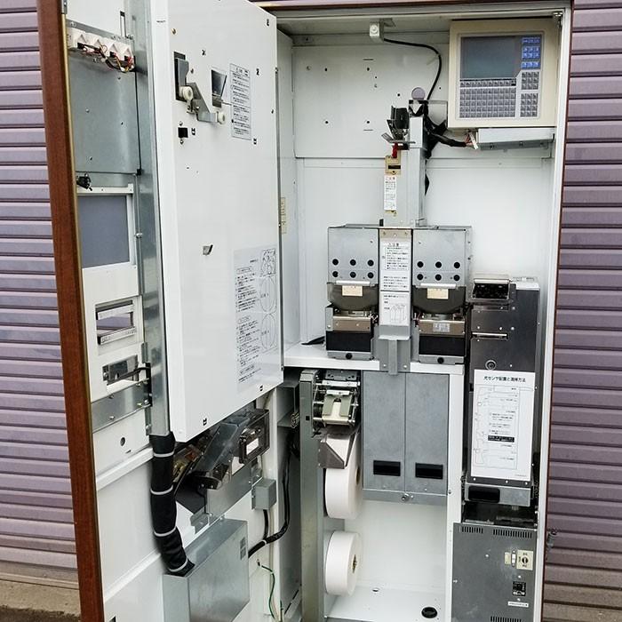 送料無料】 券売機 KA260NN-3 芝浦自動販売機 2007 高額紙幣対応 中古