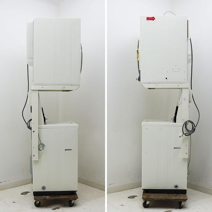 サンヨー　SANYO　業務用　洗剤自動投入器　コイン式　CD-S45C1　全自動　ASW-J45C　洗濯機　2010年　付き　乾燥機
