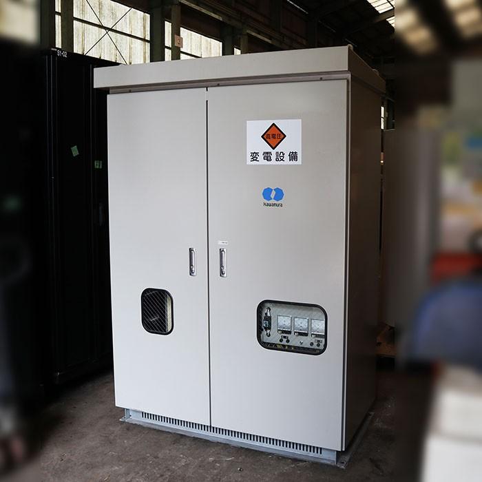 河村電器産業 キュービクル式高圧受電設備 PF・S型 2017年 屋外 河村電器産業 キュービクル式高圧受電設備 PF・S型 2017年 屋外