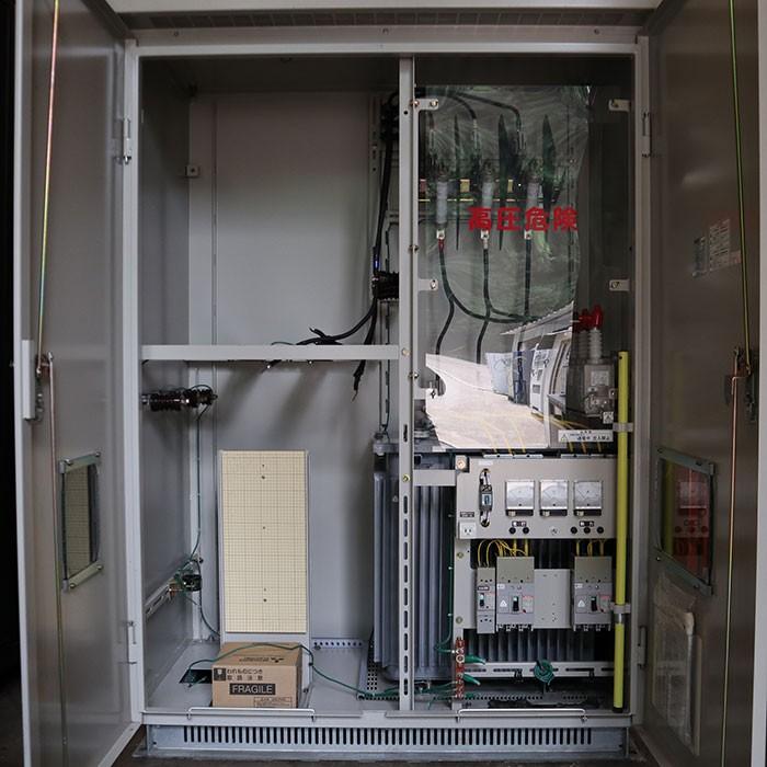 河村電器産業 キュービクル式高圧受電設備 PF・S型 2017年 屋外 河村電器産業 キュービクル式高圧受電設備 PF・S型 2017年 屋外