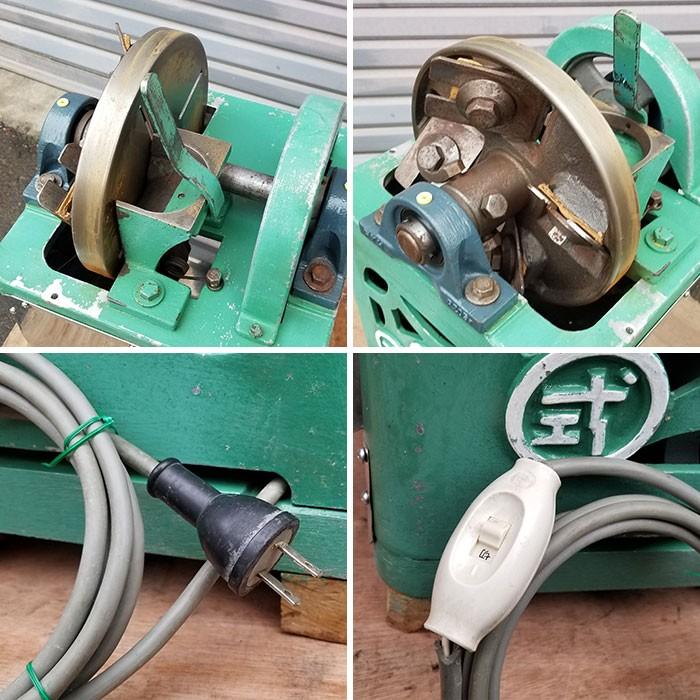 中陽商店 鳥羽式花かつを削節機械 鰹節削り機 卓上 1985年製 100V 