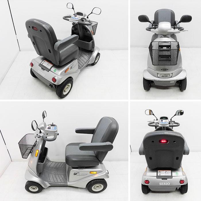 QC249 【動作確認済み】 電動カート ハンドル型 電動車いす SBT40