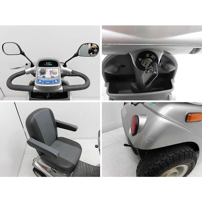 ☆SERIO 遊歩 パートナー SBT40 4輪電動セニアカー 音声案内付き！全輪