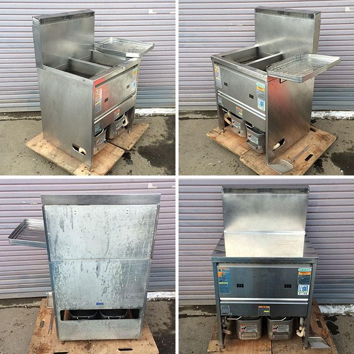 タニコー 業務用 ガスフライヤー NB-TGFL-C67W 2012年式 都市ガス 15L