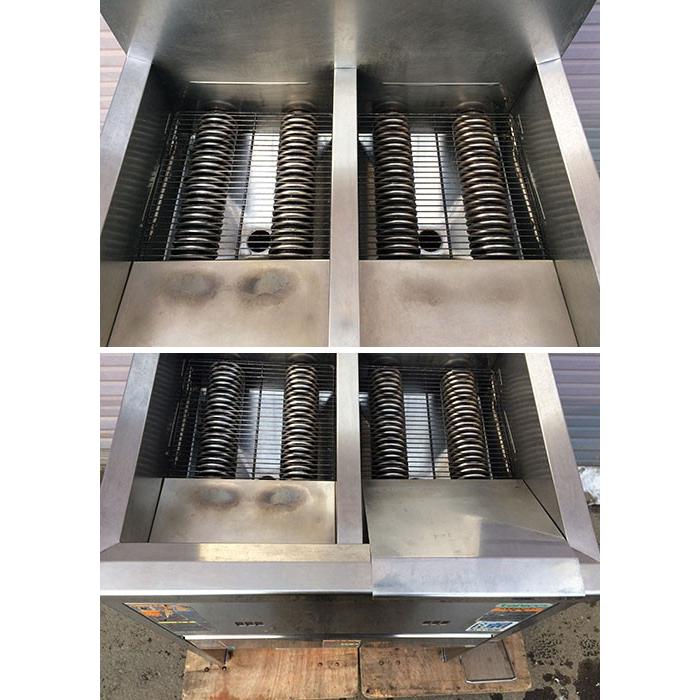 タニコー 業務用 ガスフライヤー NB-TGFL-C67W 2012年式 都市ガス 15L