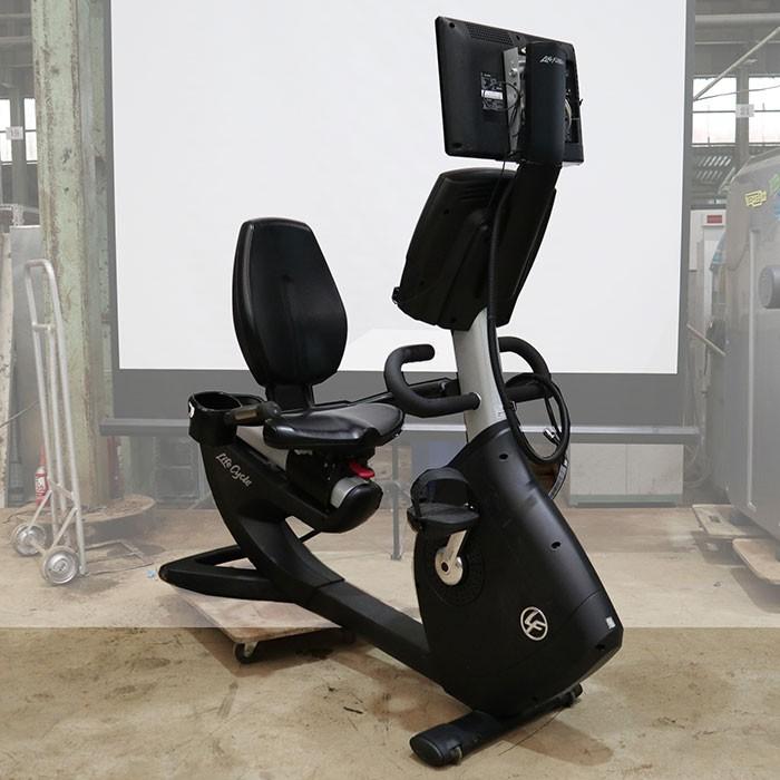 専用 ライフフィットネス リカンベントバイク 送料無料】リカンベントバイク エアロバイク 95R115 ライフ
