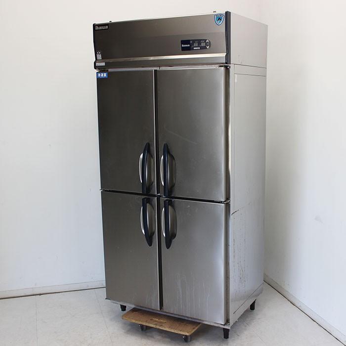 大和冷機 冷凍冷蔵庫 331YS1-PL-EC 2015年製 縦型 4枚扉 【中古