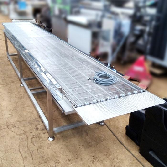 豊和技工クーリング用 ネット コンベア Kr 600 11年 チョコ ラスク ライン コンベヤ 軽搬送 中古 Ke19 Tg01 動産王 通販 Yahoo ショッピング