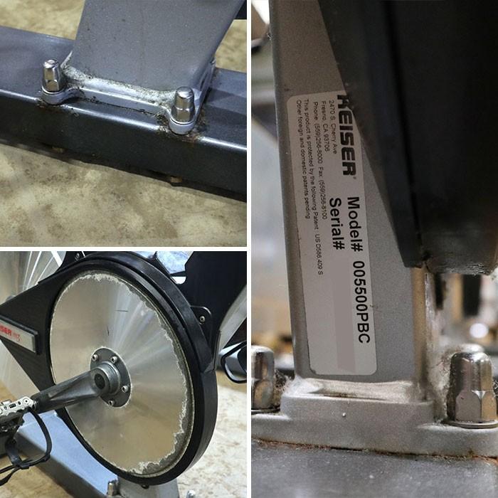 引取限定】 インドアサイクル m3 カイザー KEISER 2010年 スピンバイク