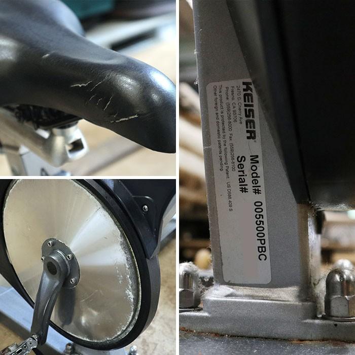 引取限定】 インドアサイクル m3 カイザー KEISER 2010年 スピンバイク