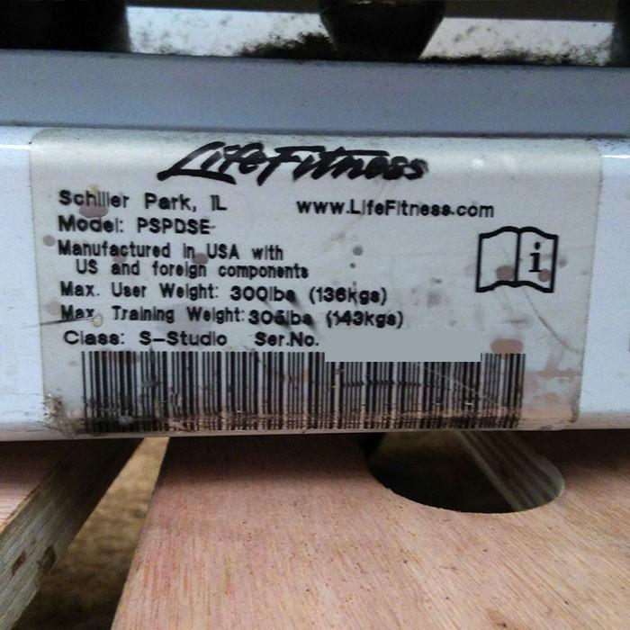 送料無料】ラット プルダウン PSPDSE ライフフィットネス 2010年頃
