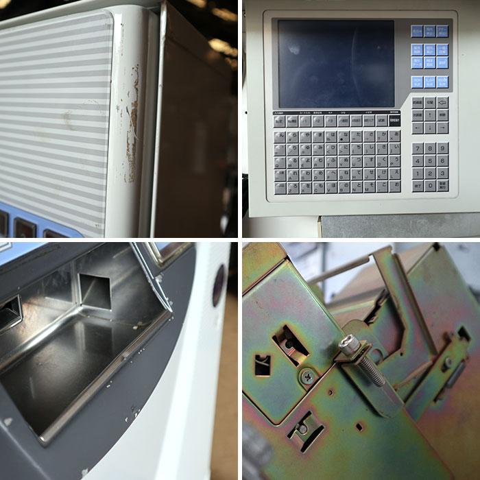送料無料】 芝浦自動販売機 券売機 KA160NN-3 2004年 中古 お客様荷 