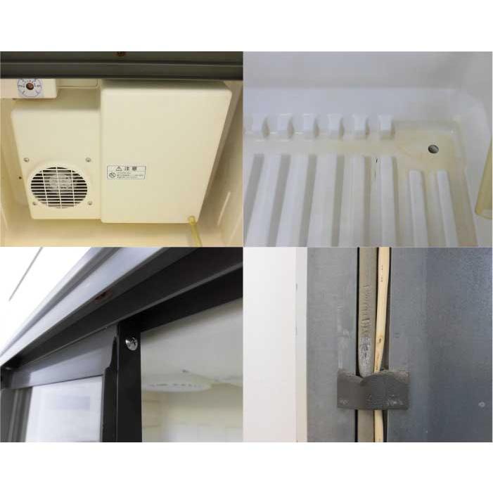 送料無料】小型冷蔵ショーケース RMA120RS2 富士電機 2003年 中古