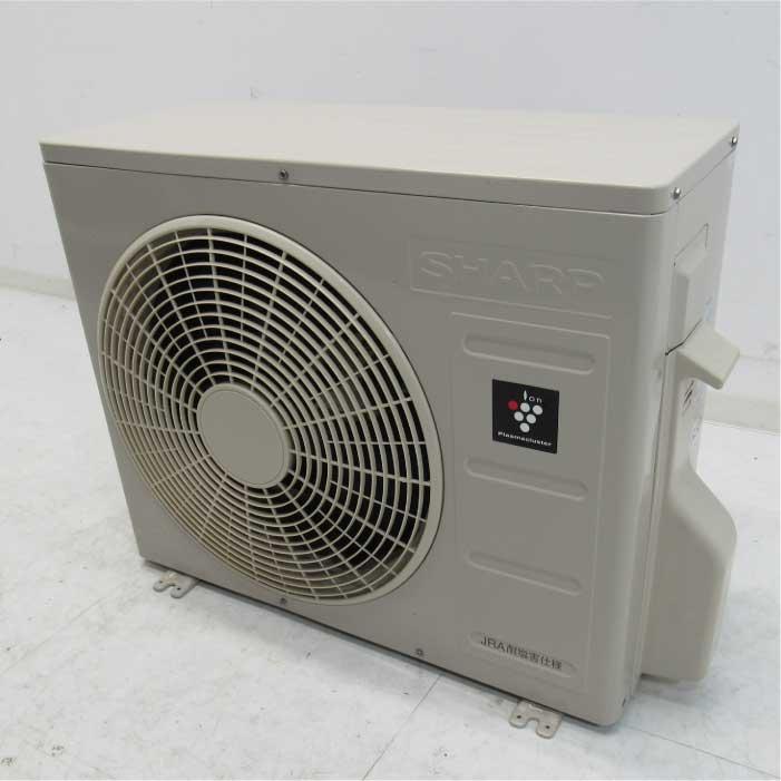 送料無料】ルームエアコン AU-257FSY AC-257FS シャープ 2017年 室外機