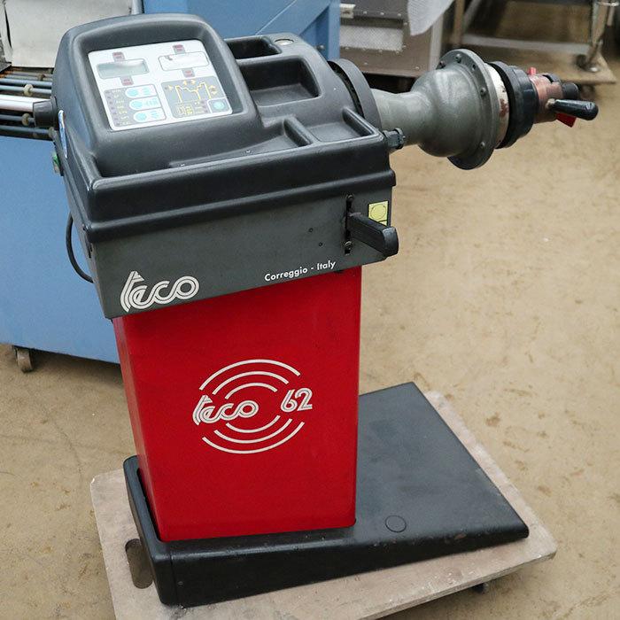 送料無料】 コンパクト ホイールバランサー TECO62 Teco 2005年 50Hz