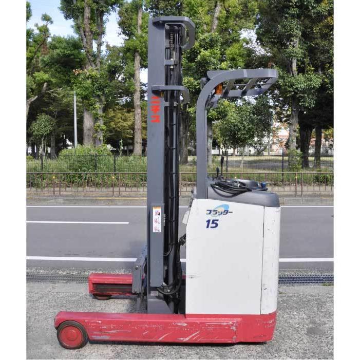 ニチユ電動フォークリフトFBRM15-75揚高2700MM2891H(A235) ニチユ 1.5t バッテリー車 3ⅿマスト 稼働時間2,985H FBRM15-75