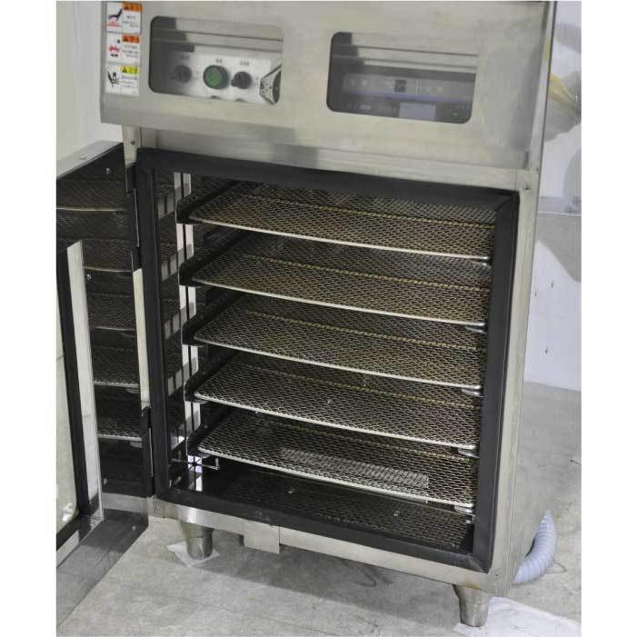 送料無料】 ドーナツフライヤー MEFD-18GL マルゼン 2018年製 ホイロ付