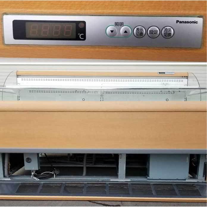 引取限定】平型オープンショーケース EXT-WLD-164 パナソニック 2016年