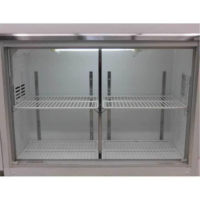 ☆中古品 ダイワ 大和冷機台下冷蔵ショーケース 4141DP-S 1200ｘ450ｘ800㎜ 2014年 動作問題なし ☆ 送料無料】 テーブル形冷蔵ショーケース 4141DP-S 大和冷機 2014年