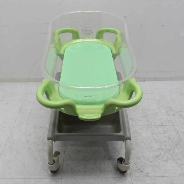 送料無料】 パラマウントベッド 新生児ベッド KB-116 2007年 高さ調整