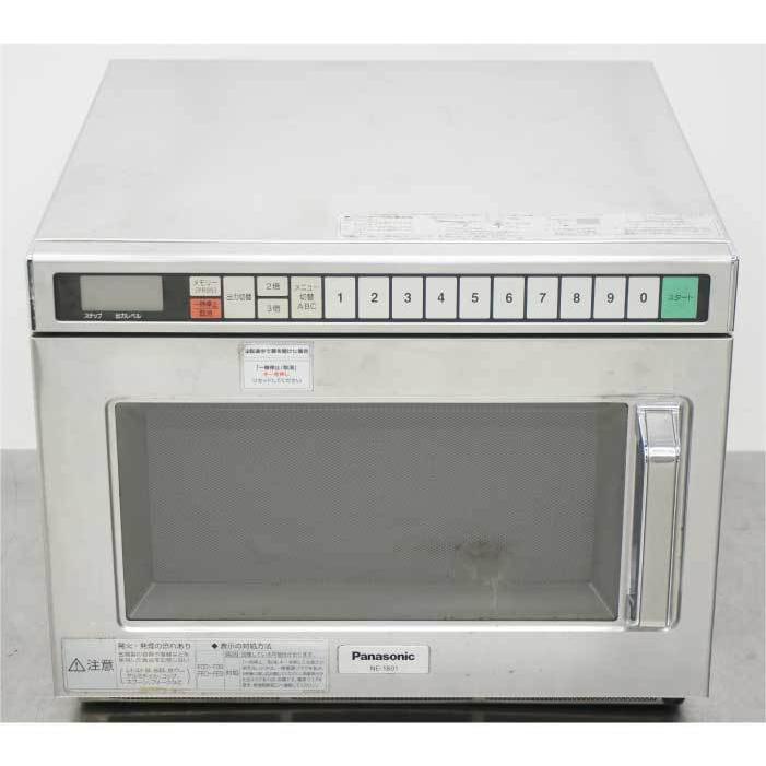 ■中古品 パナソニック業務用電子レンジ NE-1801 2013年 420ｘ480ｘ335ｍｍ 動作問題なし 厨房■ 送料無料】 業務用電子レンジ NE-1801 パナソニック 2013年 インバータ