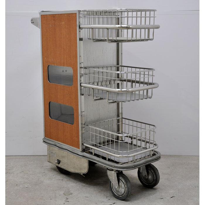 中古】 車内販売車 新日本車輌 車内ワゴン車 移動 食事 飲み物 弁当 