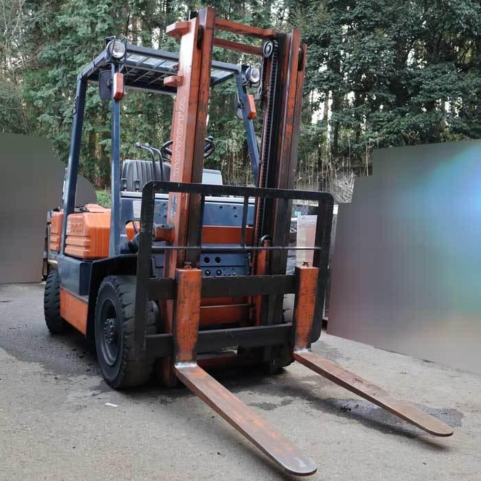 トヨタ5FG25ガソリンフォークリフト中古1521H