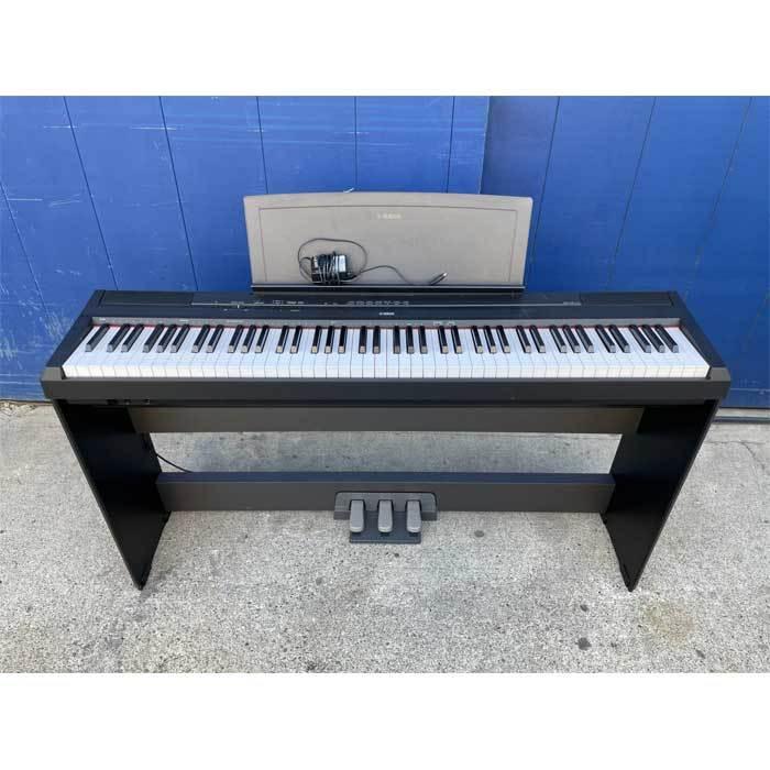 送料無料】電子ピアノ P-115 椅子・譜面立て・ペダルユニット付 ヤマハ