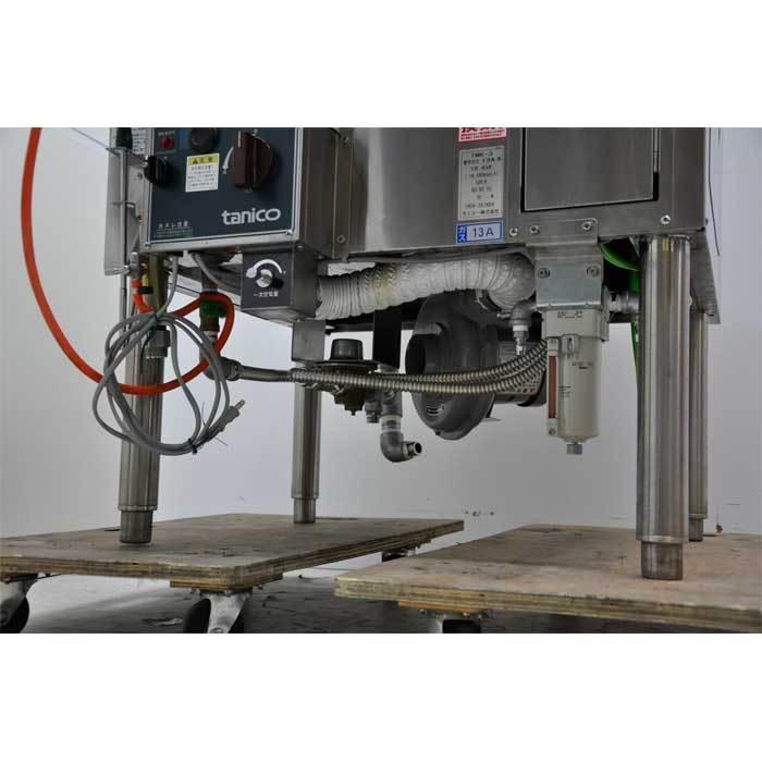 タニコー 【中古】麺押し機付き生そば釜 TMK-3 2018年 都市ガス 麺押し