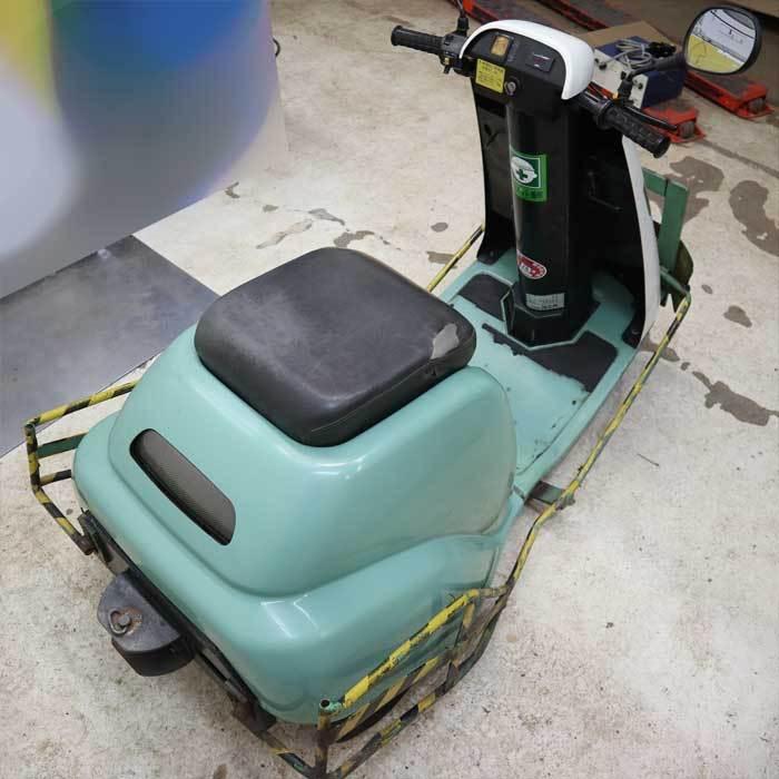 引取限定】ユニエレカ 7CBT06 ユニカ くるる 電動けん引車 座席タイプ