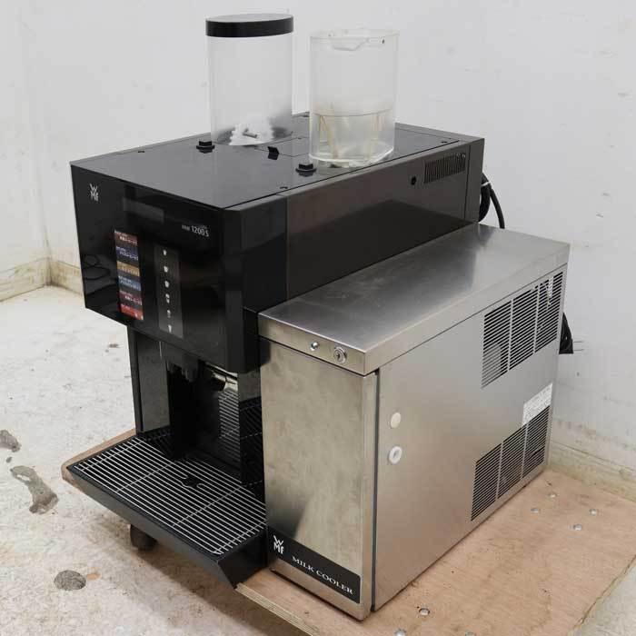 【送料無料】業務用コーヒーマシン 1200S WMF ヴェーエムエフ ミルククーラー付 TS16S 中古 【見学 千葉】【動産王