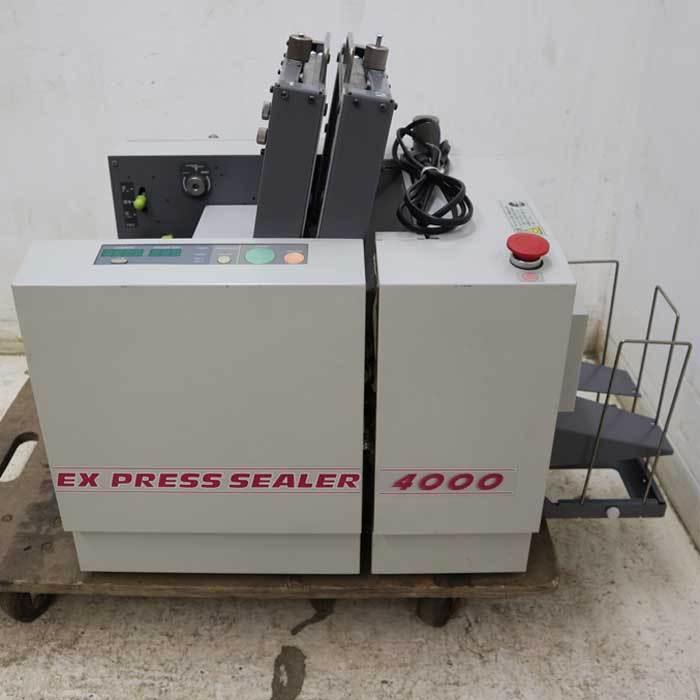 引取限定】メールシーラー EX-4000 Duplo 2002年 A4 二つ折り 三