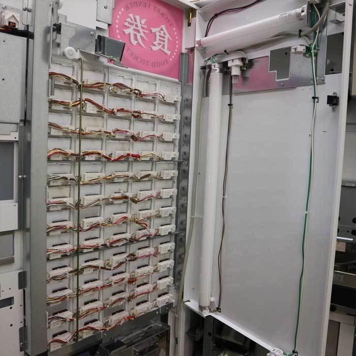 送料無料】券売機 KA160NN-3 芝浦自動販売機 低額用 屋内用 中古