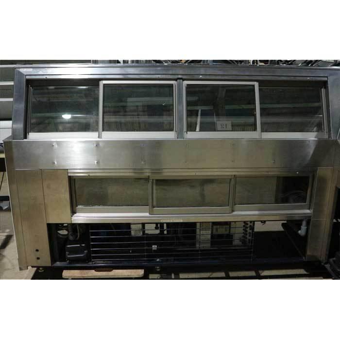 中古】L型 対面 冷蔵ショーケース 業務用 特注 保坂製作所 2004年 50Hz