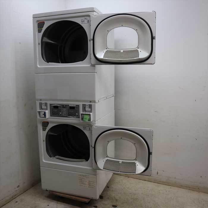 引取限定】コイン式二段乾燥機 SSGX19WF Huebsch Alliance 天然ガス